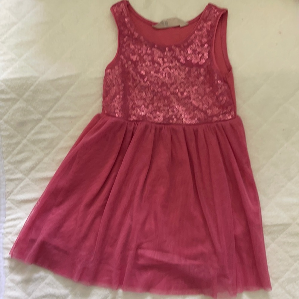 H&M girl sequined dress